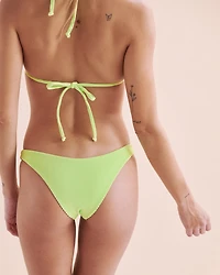 Luau Lime Cheeky Ribbed Bikini Bottom
