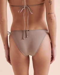 Saltwater Solids Maracas Side Tie Bikini Bottom