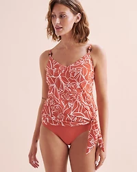 Haut tankini noué aux hanches Sunset Portofino