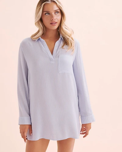 Striped Gauze Shirt