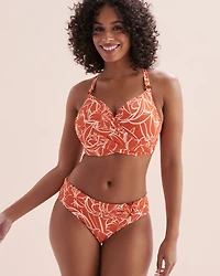 Bas de bikini bande taille pliée Sunset Portofino