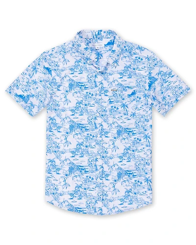 Stretch Button Down Shirt