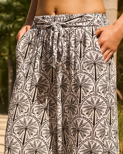Mykonos Palm Wide Leg Pants