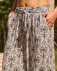 Mykonos Palm Wide Leg Pants