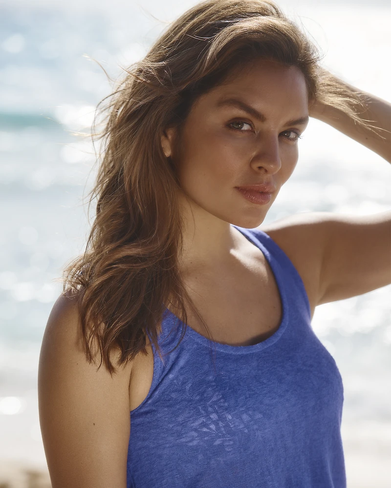 Tunique courte en tricot Blue Coastal