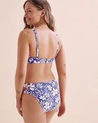 Blue Coastal Bralette Bikini Top