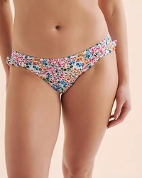 Bas de bikini à volants Floralscape