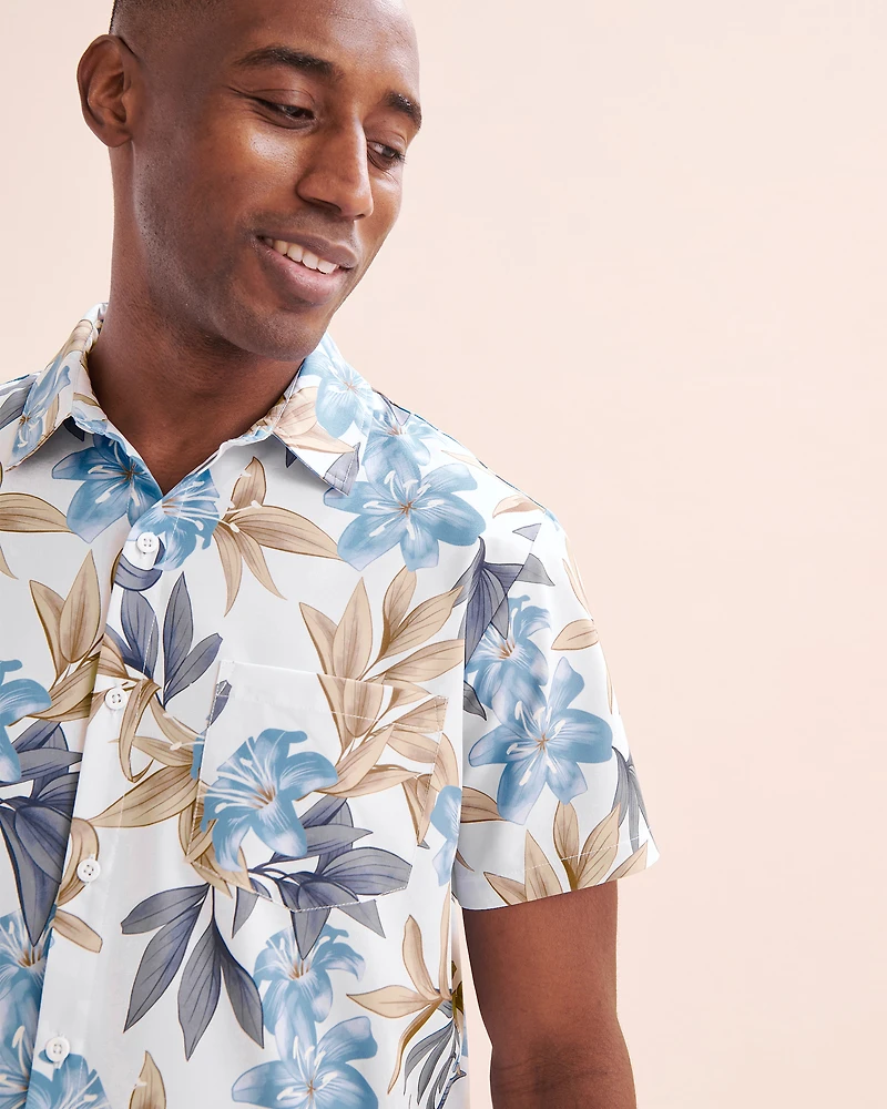 Chemise à manches courtes