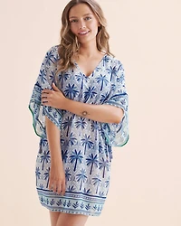 Mykonos Palm Chiffon Tunic