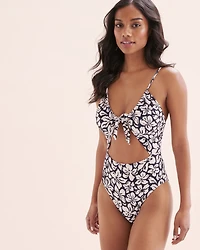 Las Flores Cheeky One-Piece Swimsuit
