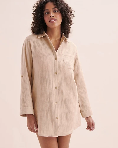 Textured Cotton Shirt