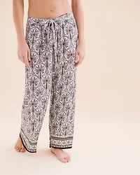 Mykonos Palm Wide Leg Pants