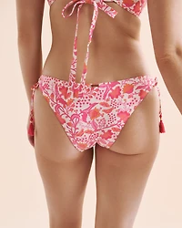 Boho Low Rise Cheeky Bikini Bottom