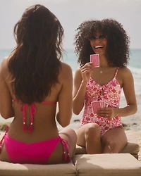 Maillot de bain une-pièce bohème