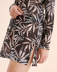 Hacci Long Sleeve Hooded Tunic