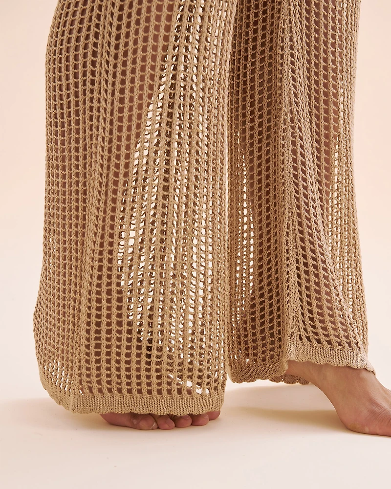 Crochet Wide Leg Pants