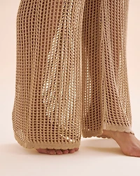 Crochet Wide Leg Pants