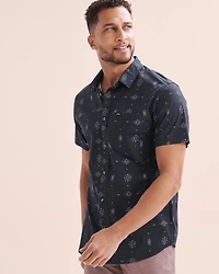 Chemise à manches courtes Diamond Micro