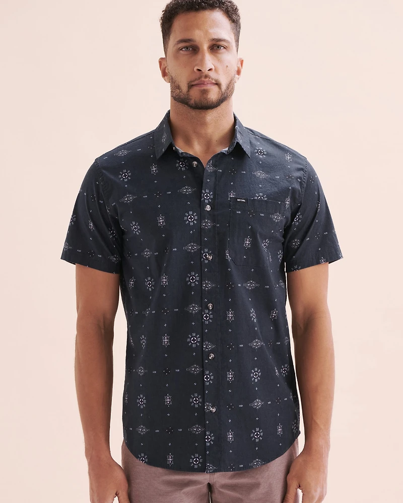 Chemise à manches courtes Diamond Micro