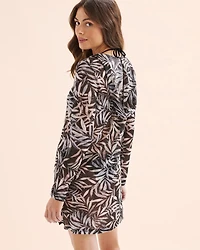 Hacci Long Sleeve Hooded Tunic