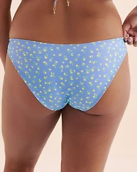 Lemon Bloom Minimal Full Bikini Bottom