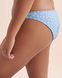 Lemon Bloom Minimal Full Bikini Bottom