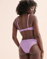 Maui Ribbed Bandeau Bikini Top