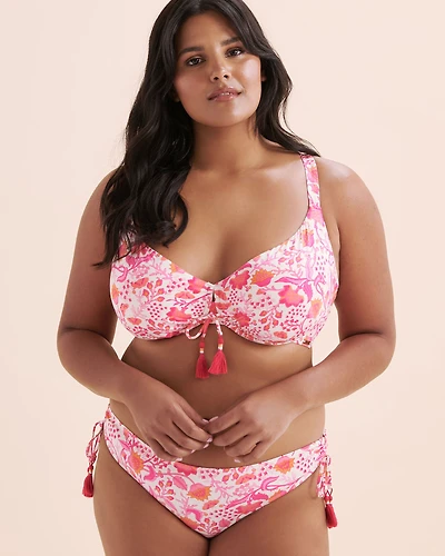 Boho D Cup Plunge Bikini Top