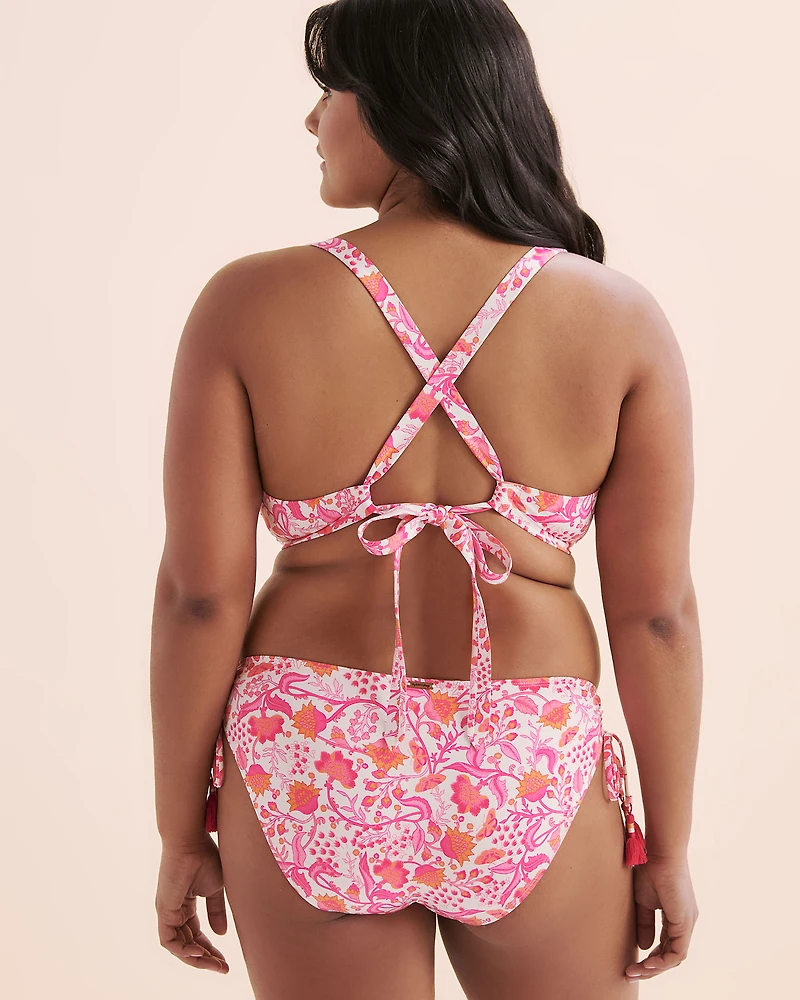 Boho D Cup Plunge Bikini Top