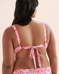 Boho D Cup Plunge Bikini Top