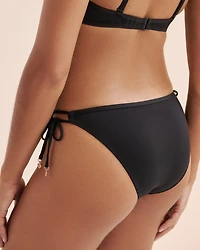 Mesh Low Rise Brazilian Bikini Bottom