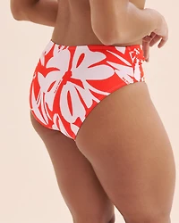 Bas de bikini taille mi-haute
