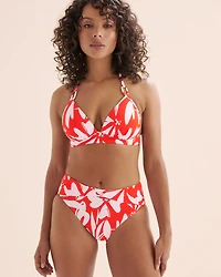Bas de bikini taille mi-haute