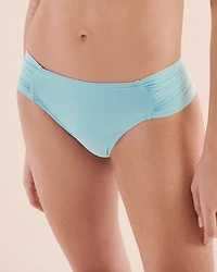 Bas de bikini brésilien taille mi-haute