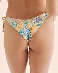 Morning Swell Side Ties Tanga Bikini Bottom