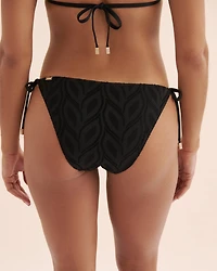 Foliage Lace Low Brazilian Bikini Bottom