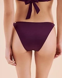 Bas de bikini brésilien taille basse brillant Maldives