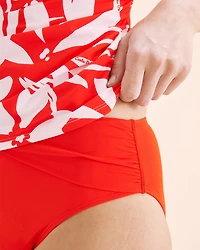 Haut tankini  froncé