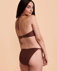 Haut de bikini bandeau TEXTURED