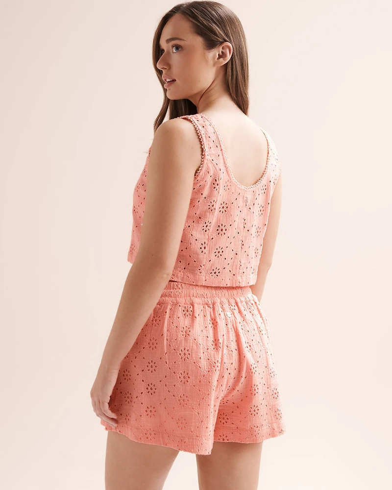 Camisole Kayla à œillets