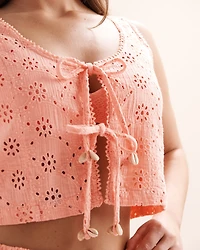 Camisole Kayla à œillets