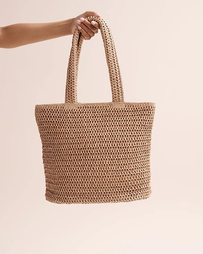 Moldable Straw Bag