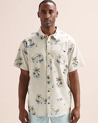 Chemise tissée à manches courtes Sundays