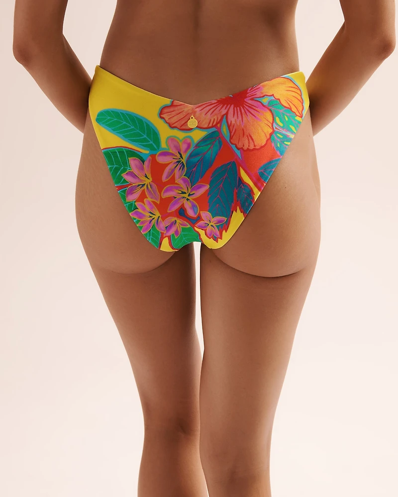 Bas de bikini cheeky à jambe haute Bliss
