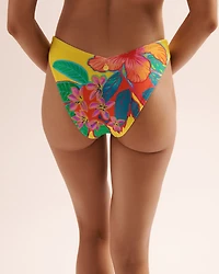 Bas de bikini cheeky à jambe haute Bliss