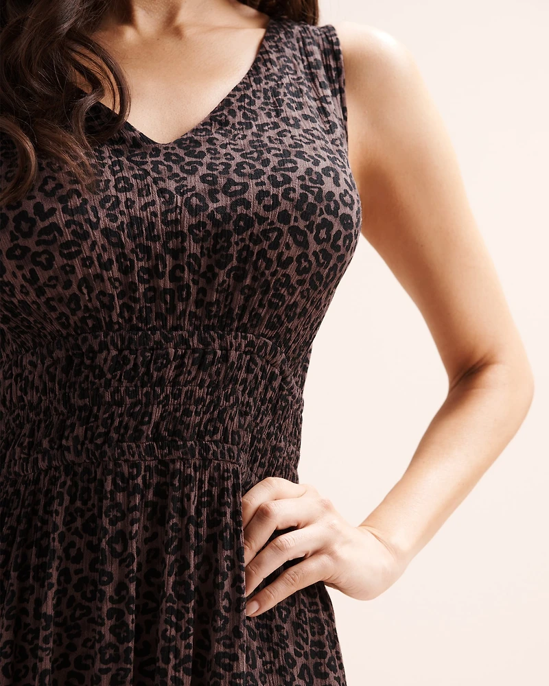 Leopard Midi Dress
