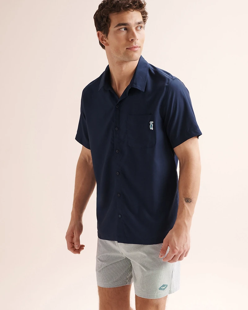 Chemise à manches courtes