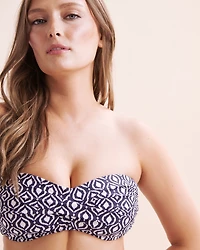 Haut de bikini bandeau Liz Azzurra Geo