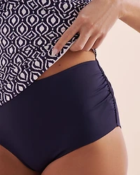 Haut tankini drapé au devant Azzurra Geo