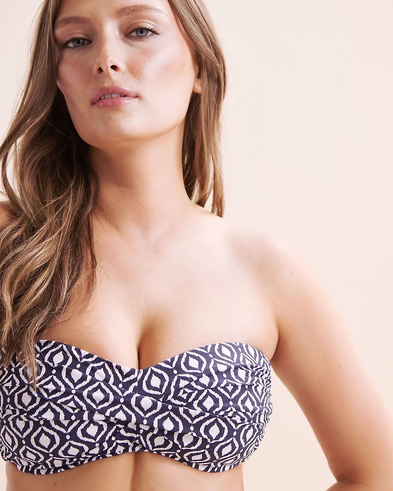 Azzurra Geo Liz Bandeau Bikini Top